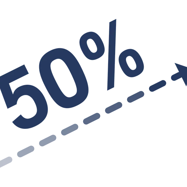 Gestionează pante de până la 50%